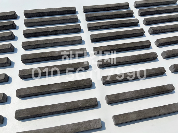 직선와편 일자와편 / 하다건재 전통담장타일 와편타일