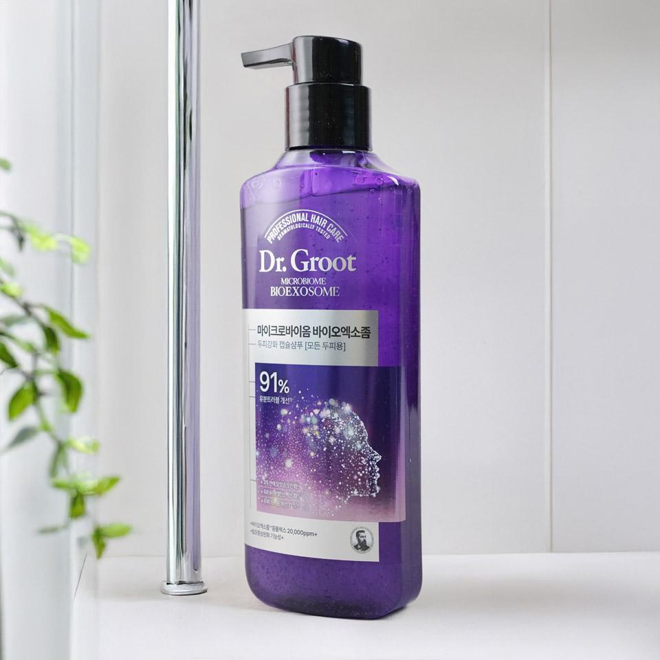 메가마트 LG 닥터그루트 엑소좀 샴푸 400ml - 상세 이미지 2