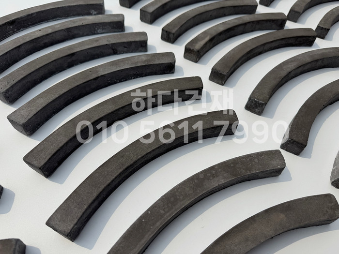 곡선와편 U와편 / 하다건재 전통담장타일 와편타일