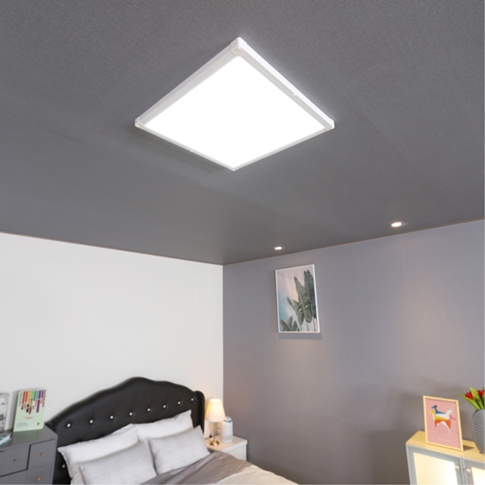LED 엣지 더스타일 평판 조명 520×520mm 40W 주광색 전등 비츠온 - 상세 이미지 4