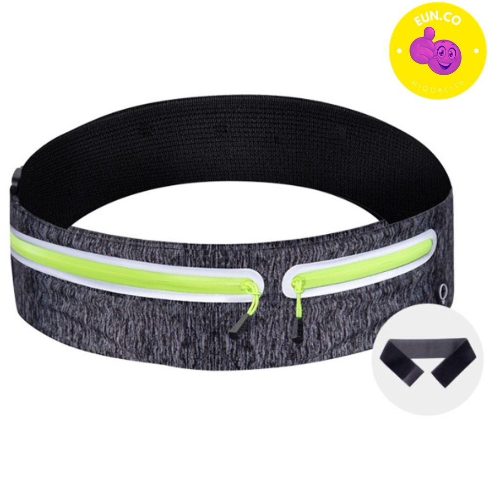 마라톤 형광 플립벨트 스포츠 보조가방 러닝 스마트폰 보관가방