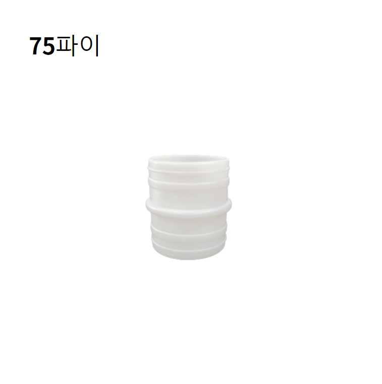바움 후렉시블 자바라 소켓 환기자재 연결관 닥트 덕트 배관 전열교환기 - 상세 이미지 4