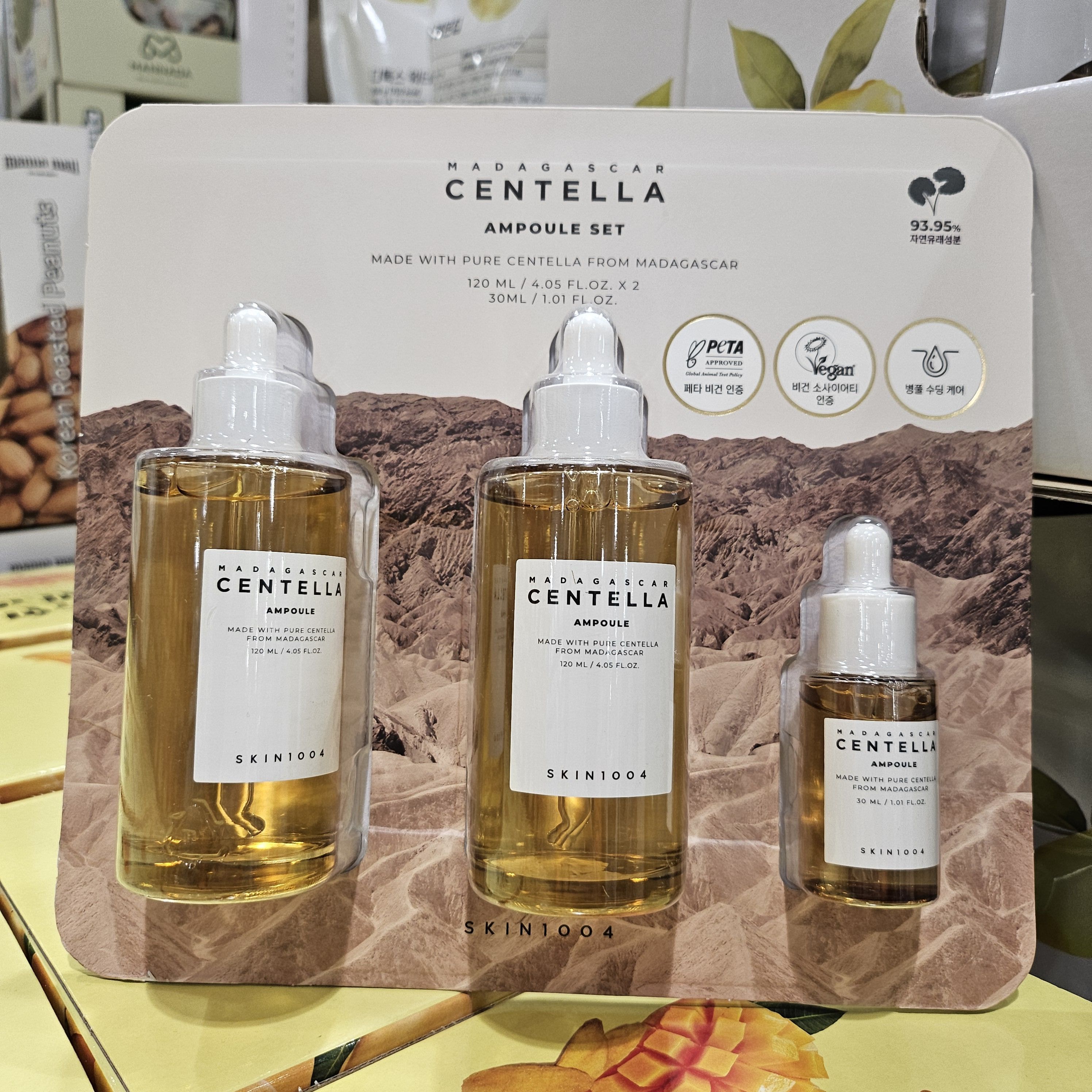 코스트코 스킨 1004 마다가스카르 센텔라앰플 스킨천사 120ml x 2개 30ml - 상품 이미지