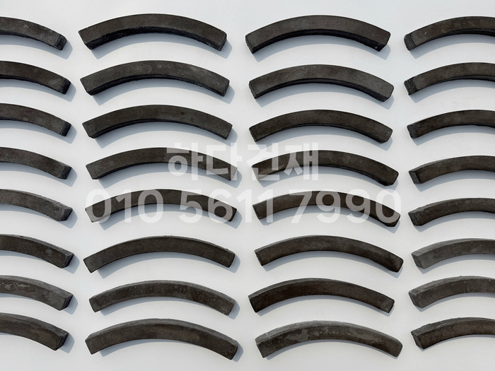 곡선와편 U와편 / 하다건재 전통담장타일 와편타일