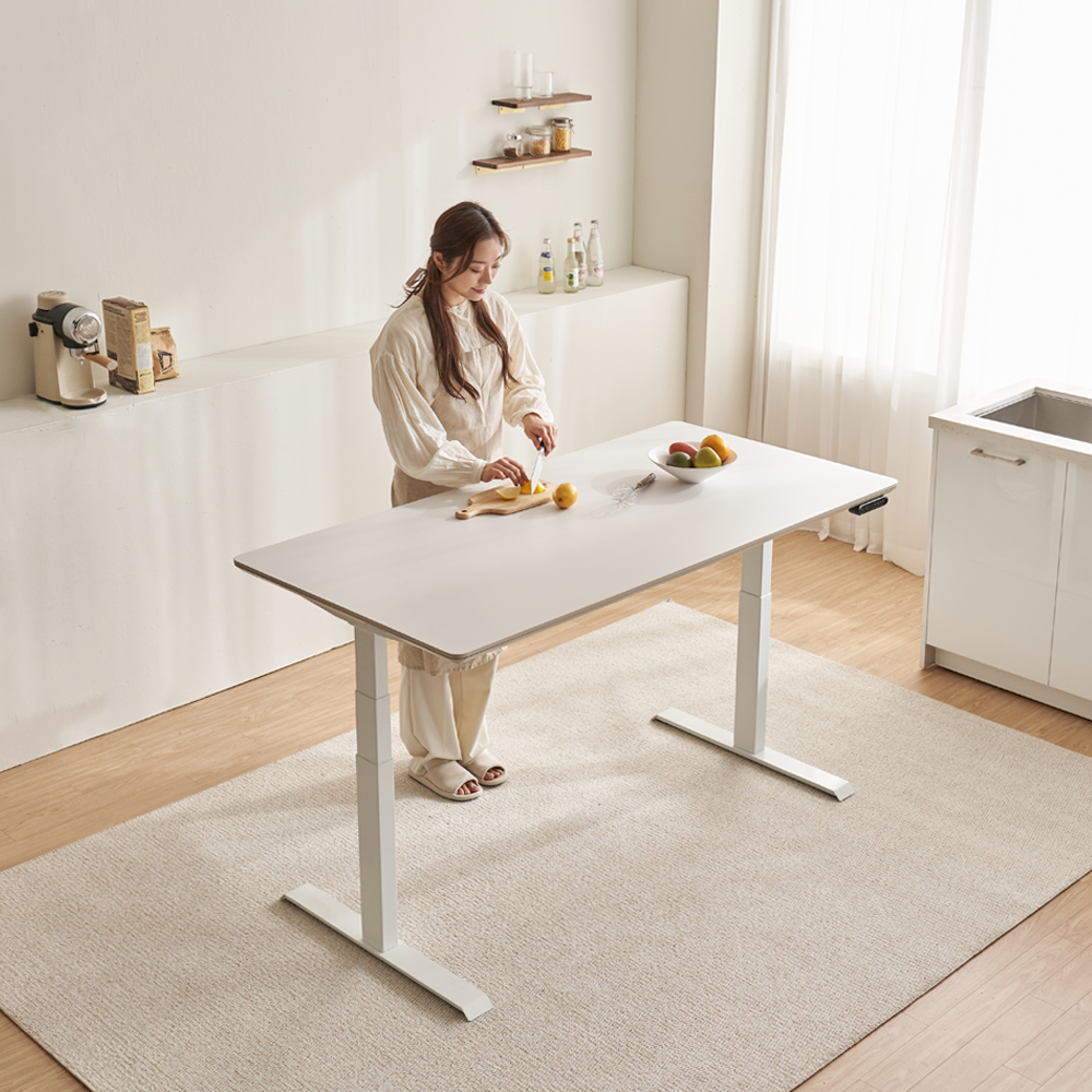 아이퍼스 세라믹 업 모션 테이블 식탁 포세린 모션데스크 전동책상 무빙테이블 1200