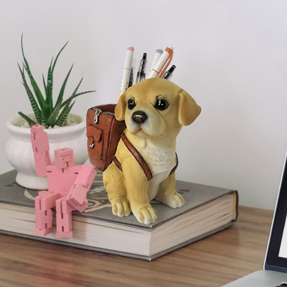 멍멍 너무 귀여운 강아지 연필꽂이 펜홀더 이미지 7