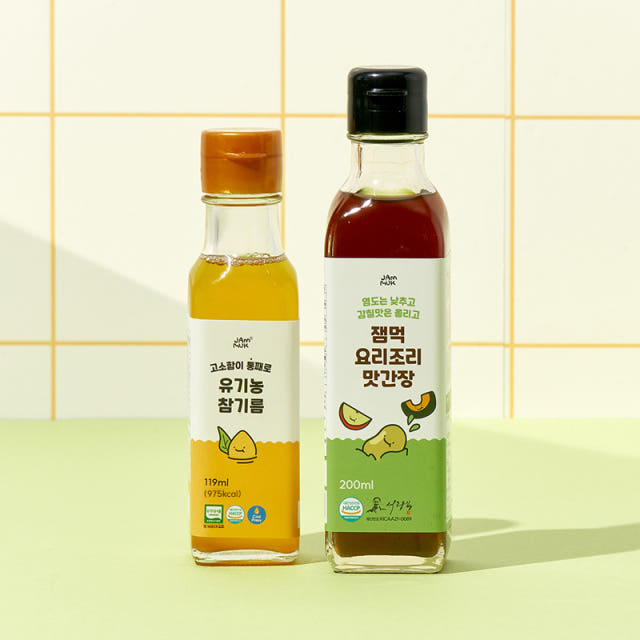 잼먹 간장 참기름 세트 중기 후기