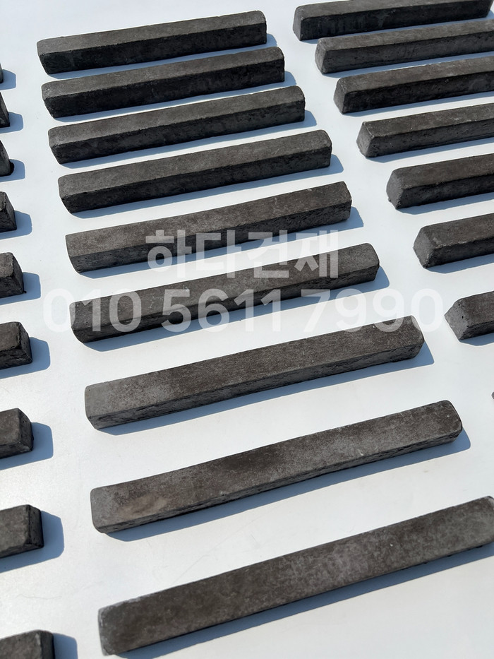 직선와편 일자와편 / 하다건재 전통담장타일 와편타일