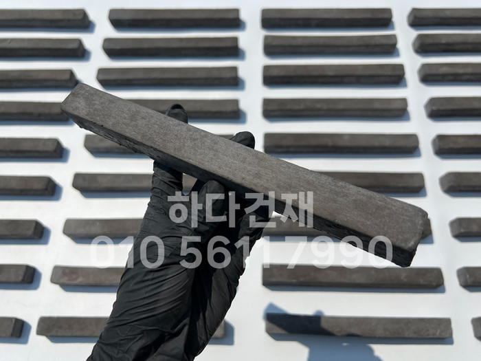 직선와편 일자와편 / 하다건재 전통담장타일 와편타일