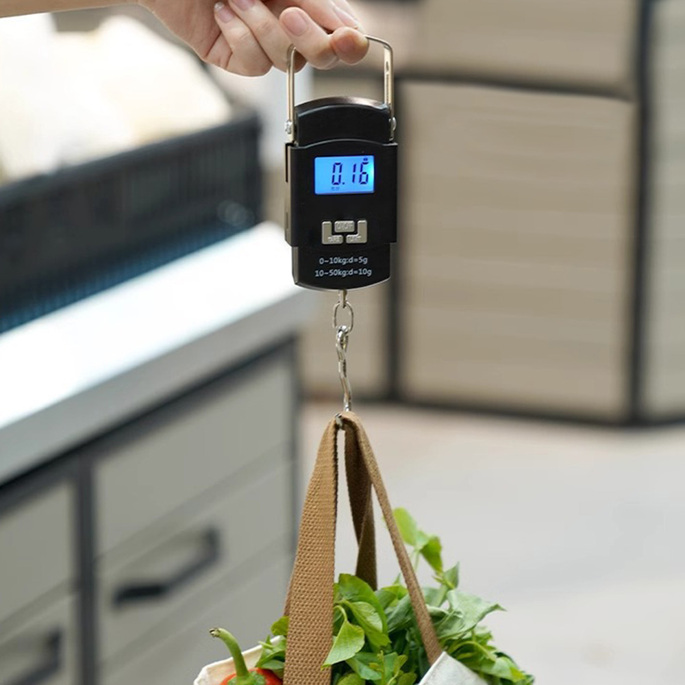 여행용 캐리어 저울 휴대용 손저울 - 상품 이미지