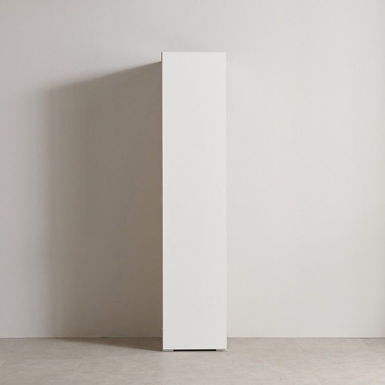 모듈형 붙박이 옷장 시리즈 수납장 행거 서랍형 옷장 세트 틈새장 410mm, 1단, 아이보리 - 상세 이미지 5