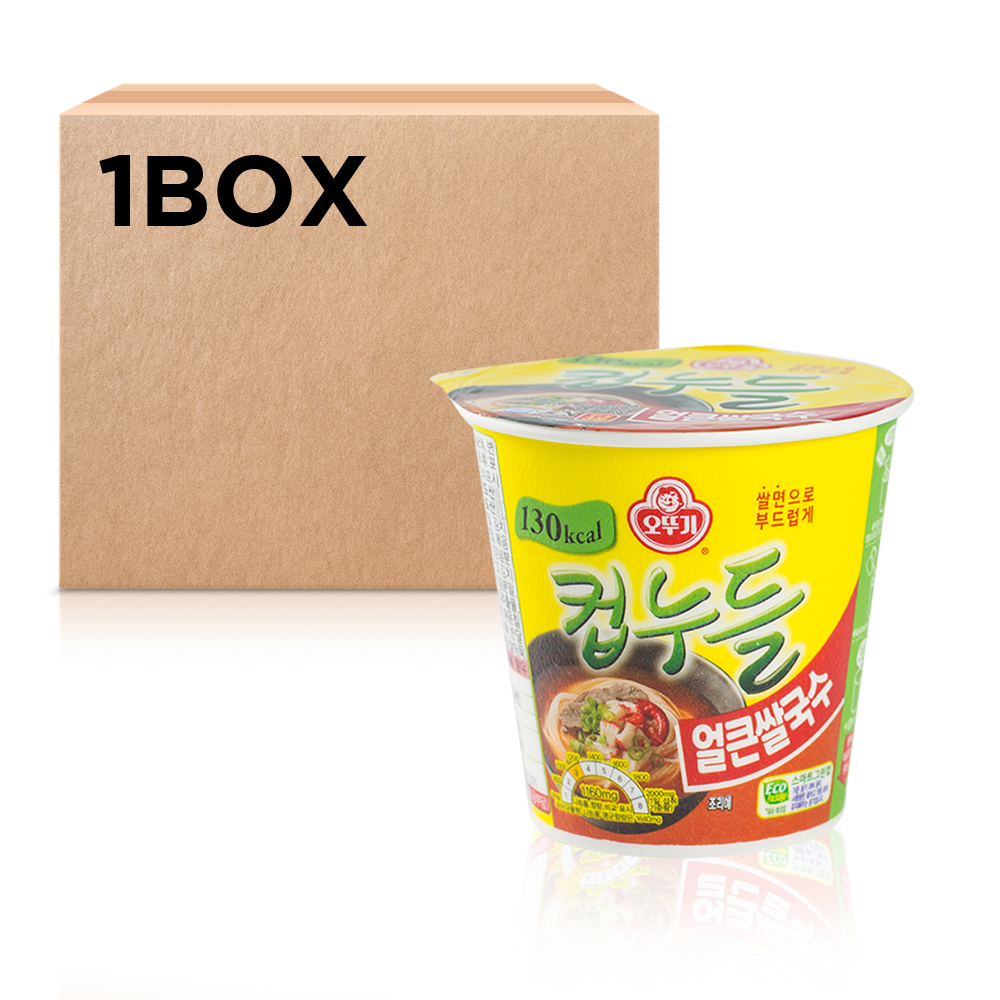 오뚜기 컵누들 얼큰쌀국수 컵 37.8g 15입 - 상품 이미지