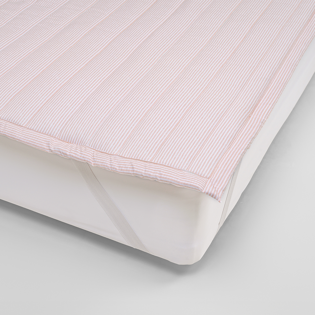 마이하우스 알러지케어 진드기차단 누빔 침대 패드 허쉬 (핑크), SS(슈퍼싱글)