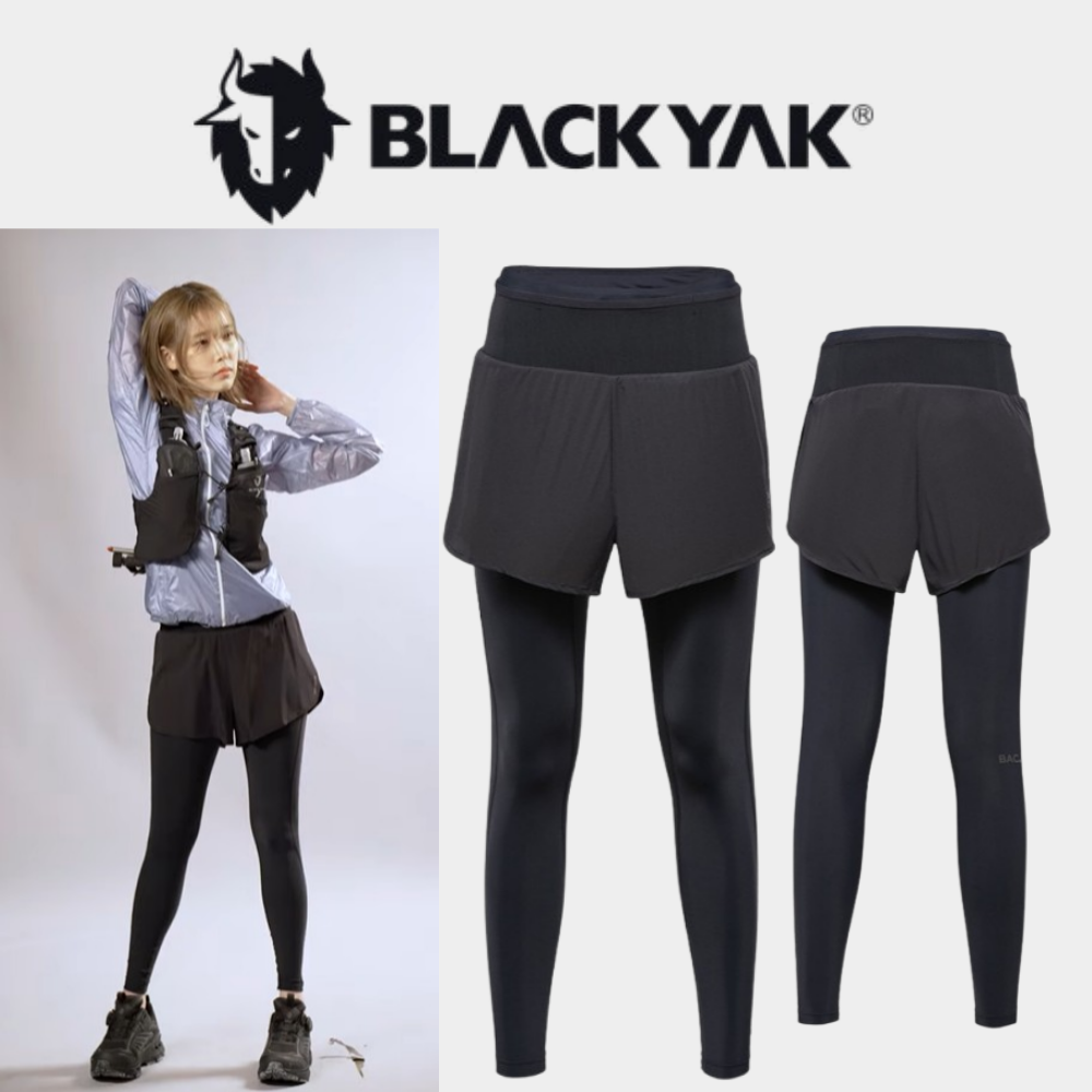 블랙야크 아이유 등산 반바지 레깅스 여성 플라이 레깅스팬츠 1BYHPM4507
