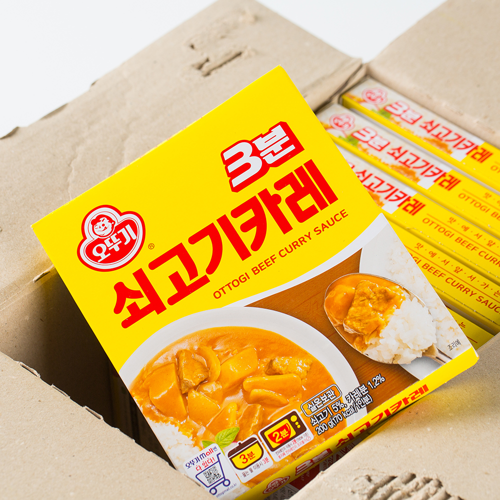 오뚜기 3분 쇠고기카레 200g 24입 - 상세 이미지 3
