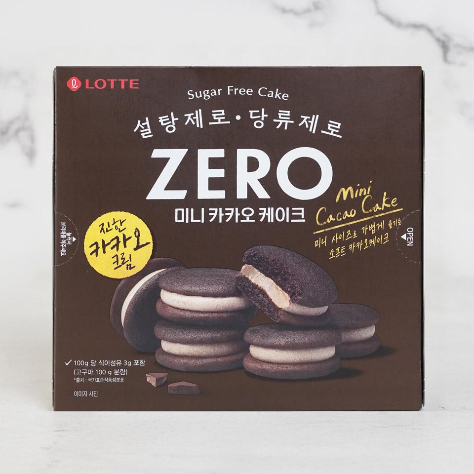 메가마트 롯데웰푸드 제로 카카오케이크 171g : 메가마트 동래점