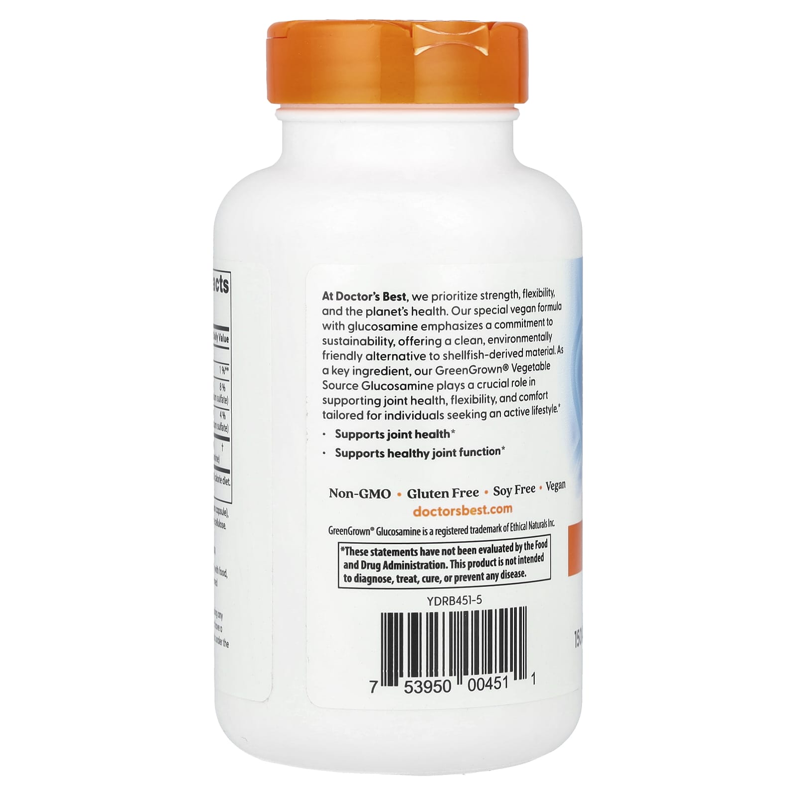 닥터스베스트 글루코사민 1500mg(1캡슐 당 750mg) 180캡슐, 2개 - 상세 이미지 3