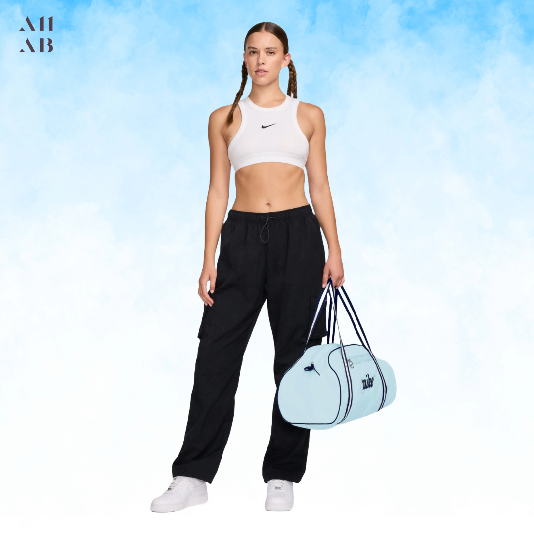 [오늘출발] 나이키 짐 클럽 더플백 헬스 운동 여행용 트레이닝 망치 가방 24L, 스카이블루