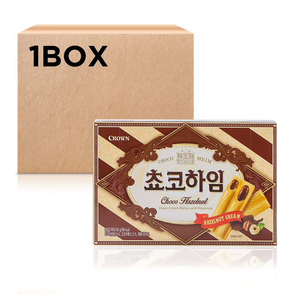 크라운 쵸코하임 142g 20입 - 상품 이미지