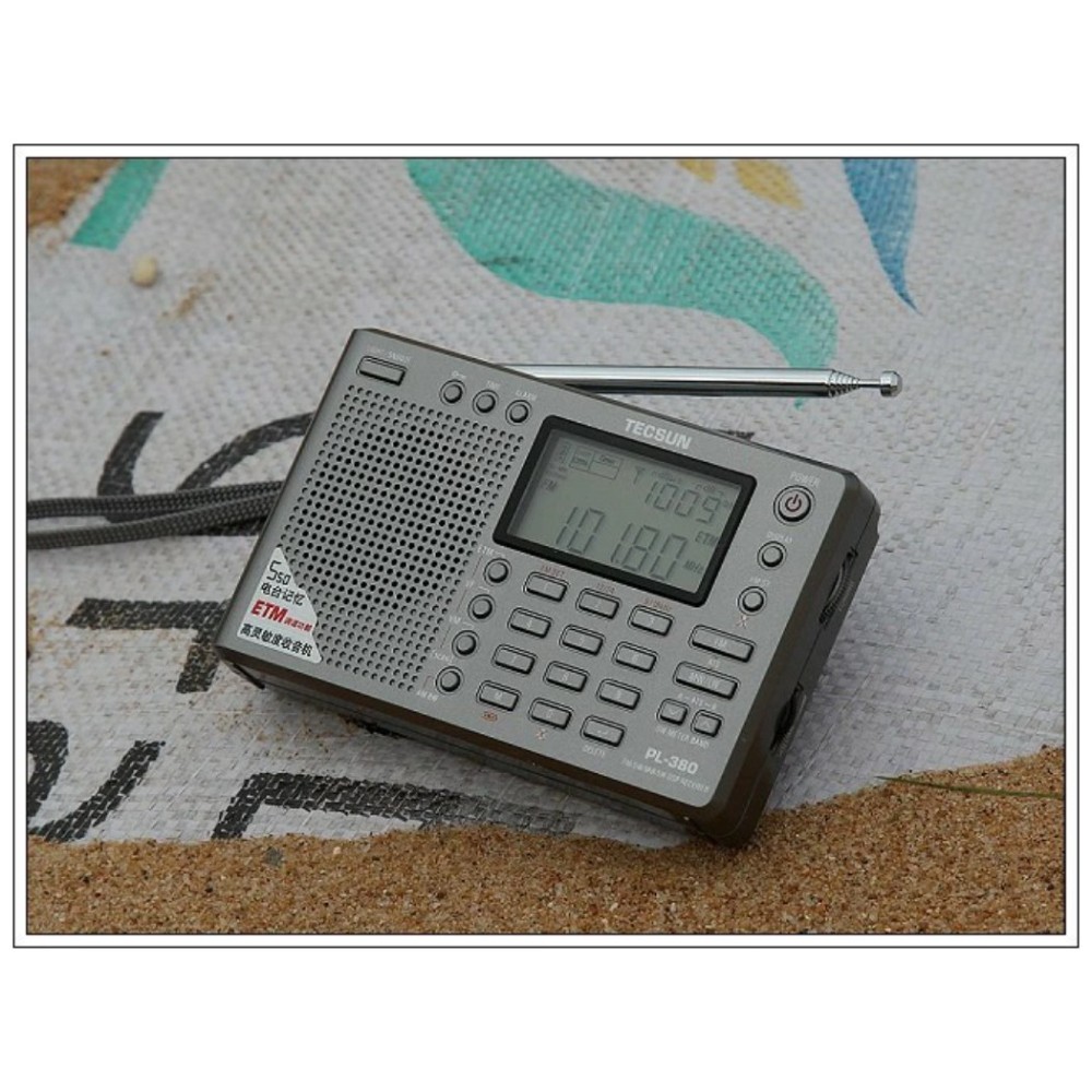 TECSUN 단파 라디오 AM FM 고감도수신기 최신 DSP처리기능 일본 PL-380 이미지 7