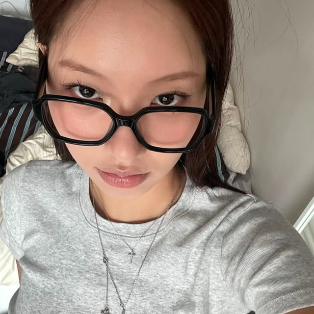 마르카토 안경 사라 카이아 나오미 헤일리 세레나 타원 오벌 빈티지 긱시크 여자 안경테 - 상품 이미지