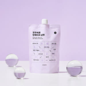 모두바른 청소년 샴푸 리필팩 세트(400ml+400ml) 비듬 두피 각질... 솔직 후기 | 피부 타입별 분석 - 상품 이미지 3