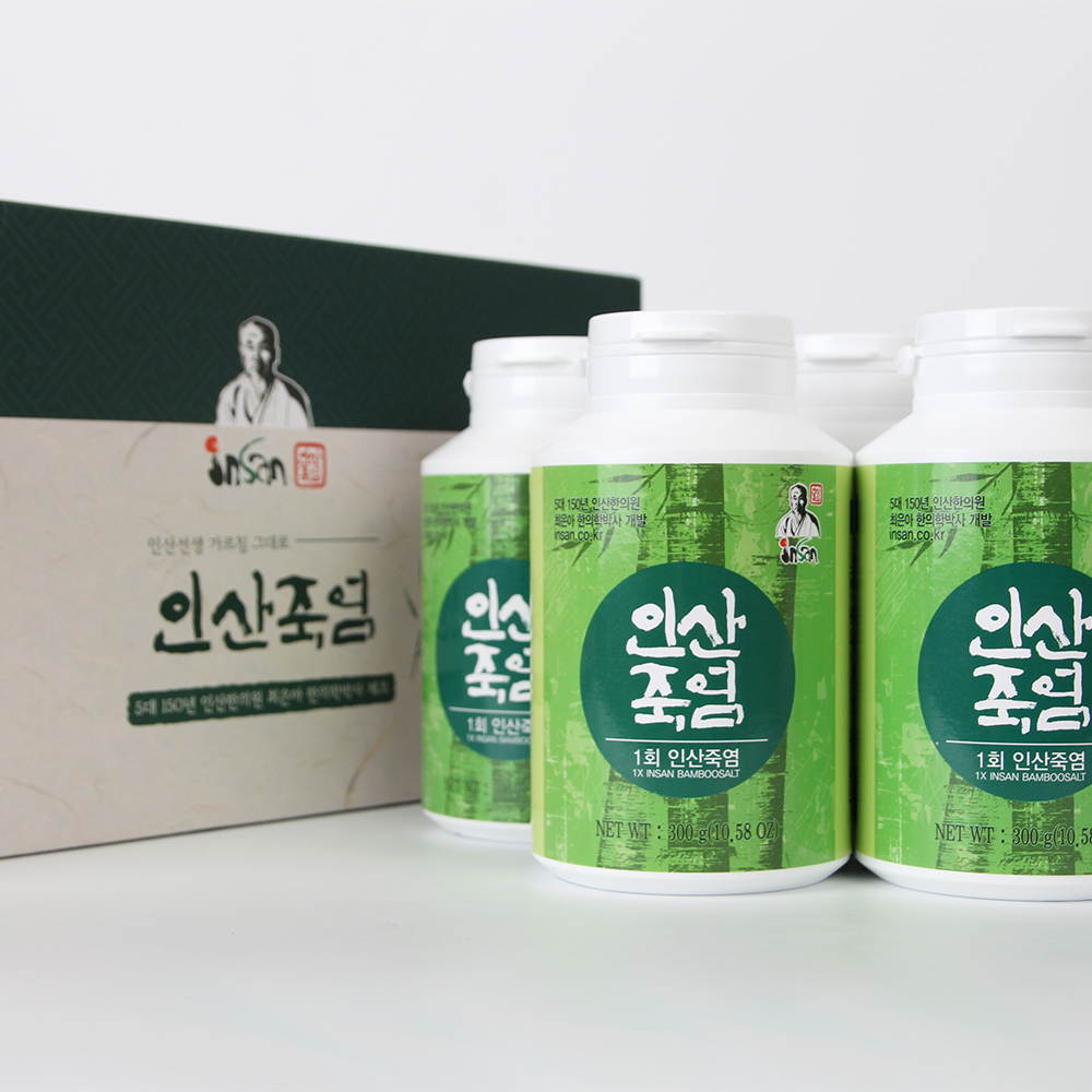 인산 1회 죽염 선물세트 [300g 4개] - 상세 이미지 5