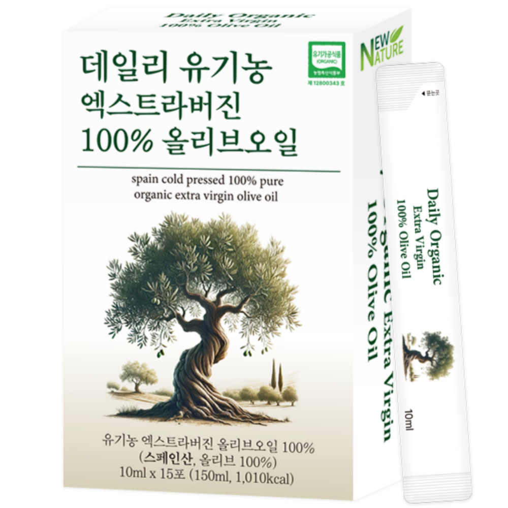 엑스트라버진 올리브오일 유기농 스틱 올리브유 스페인 냉압착 오일 150ml, 1개