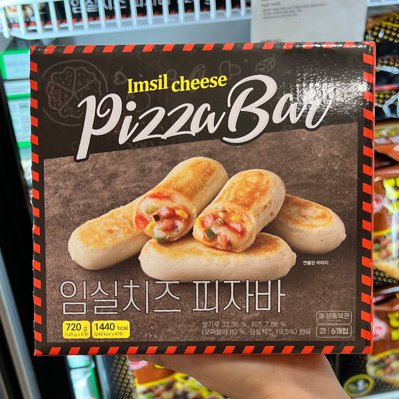 임실 치즈 피자 바 120g x 6 : 글로벌푸드 스토어