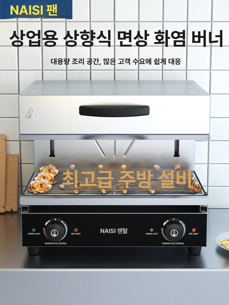 업소용 생선 구이 굽는 식당용 바베큐 그릴 고등어 직화 TES-450K : 정인구매스토어