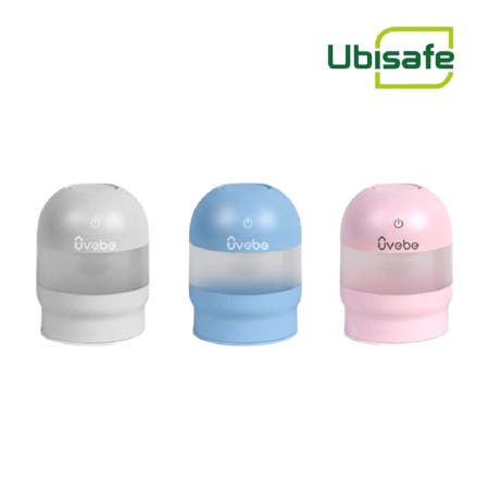 UBISATE 휴대용 젖병 미니 UV-C LED 99.9% 살균 소독기 유베베