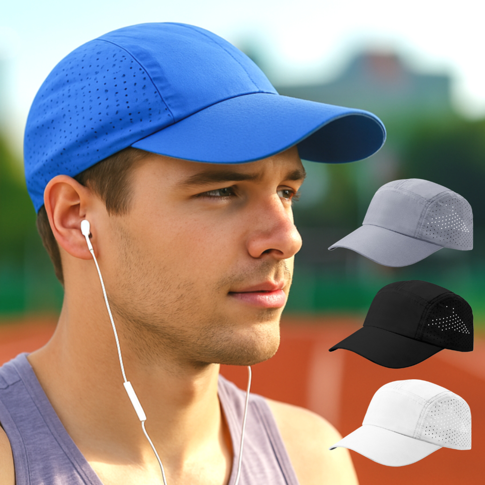 메쉬 런닝캡 통풍 마라톤 등산 헬스 조깅 테니스 스포츠 러닝 모자 볼캡 숏캡