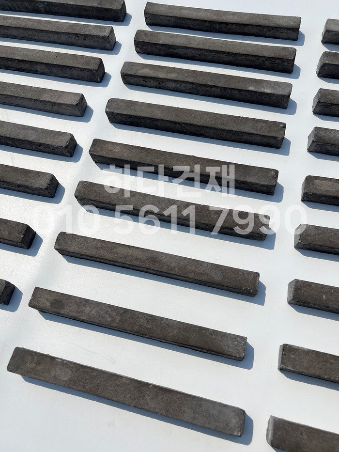 직선와편 일자와편 / 하다건재 전통담장타일 와편타일