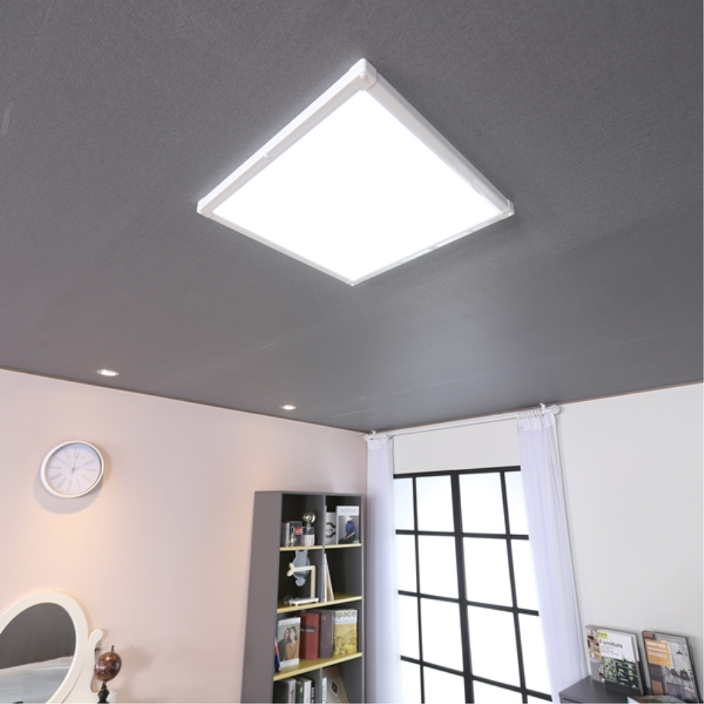 LED 엣지 더스타일 평판 조명 520×520mm 40W 주광색 전등 비츠온 - 상세 이미지 5