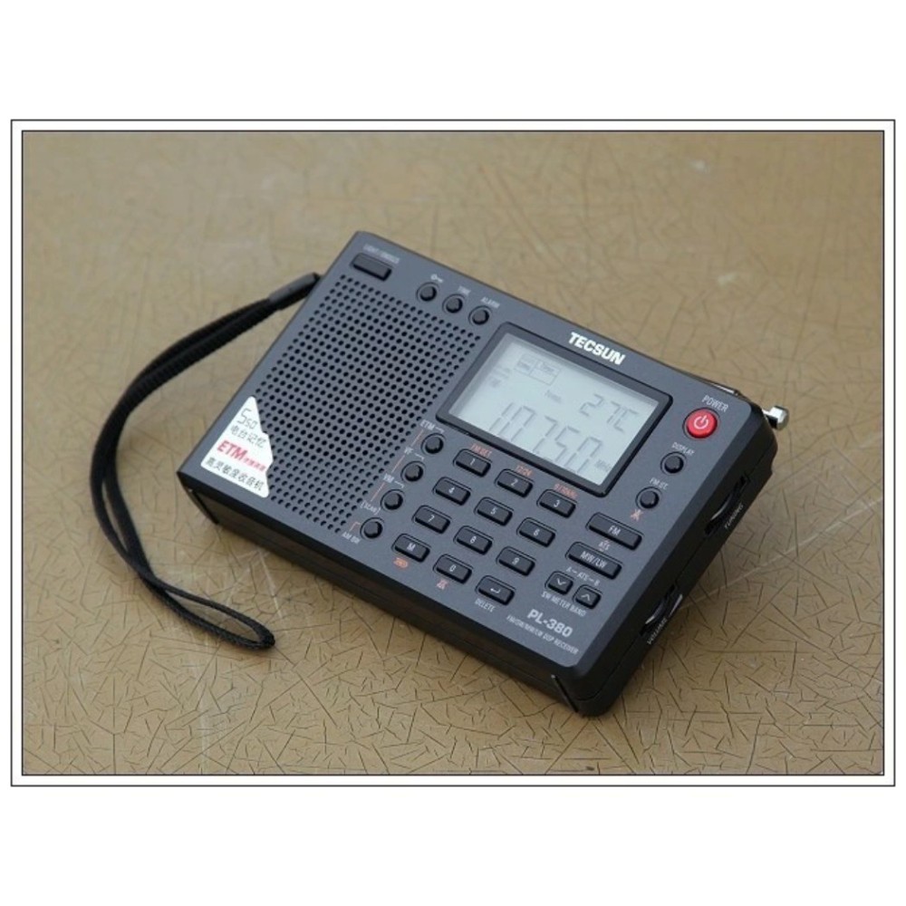 TECSUN 단파 라디오 AM FM 고감도수신기 최신 DSP처리기능 일본 PL-380 - 상세 이미지 2