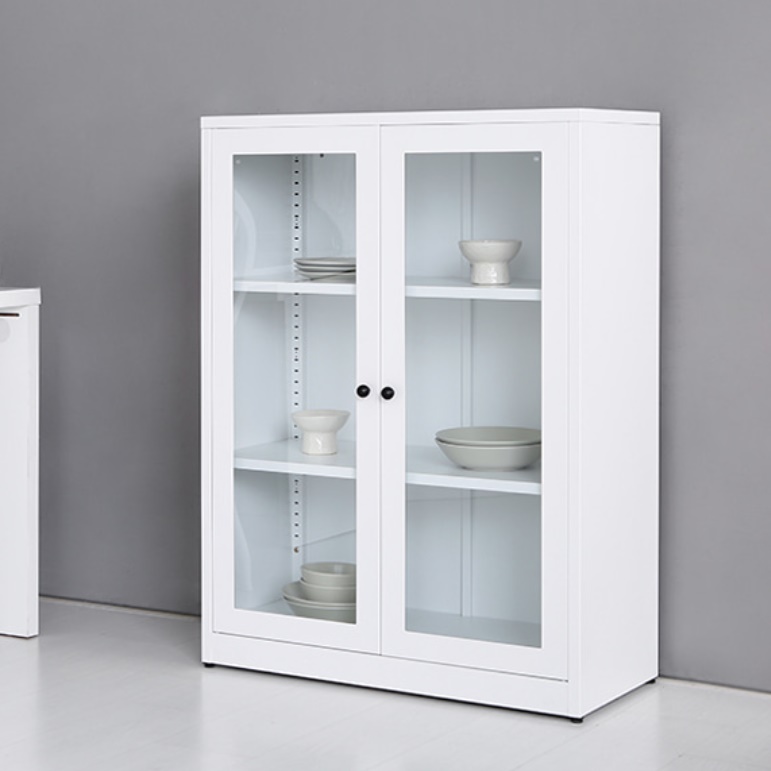 낮은 유리 장식장 상패 진열장 수석 장식장 술 수납장