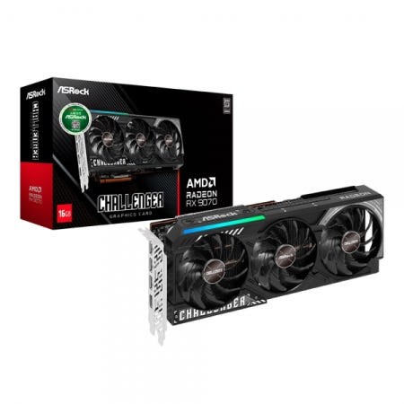 ASRock 라데온 RX 9070 Challenger D6 16GB 대원씨티에스_D