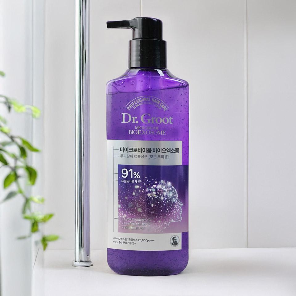 메가마트 LG 닥터그루트 엑소좀 샴푸 400ml - 상품 이미지