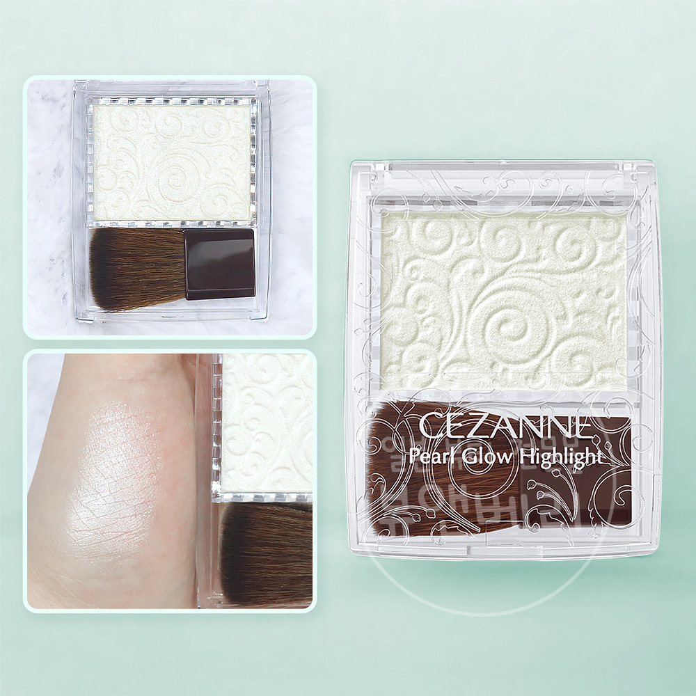 세잔느 펄 글로우 하이라이터 03 오로라 민트, 10g - 메인 이미지