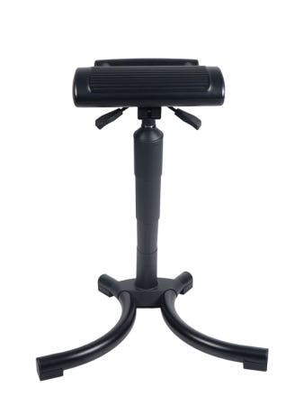 [해외]서서 일하는 앉는 작업용 카운터 생산직 피로 서있는의자 알바 서있는 무방진커버 발커버 강철제 다리 무팔걸이