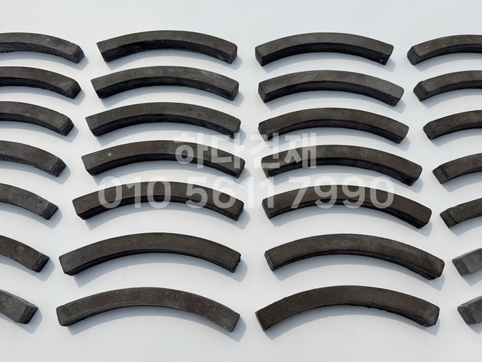 곡선와편 U와편 / 하다건재 전통담장타일 와편타일