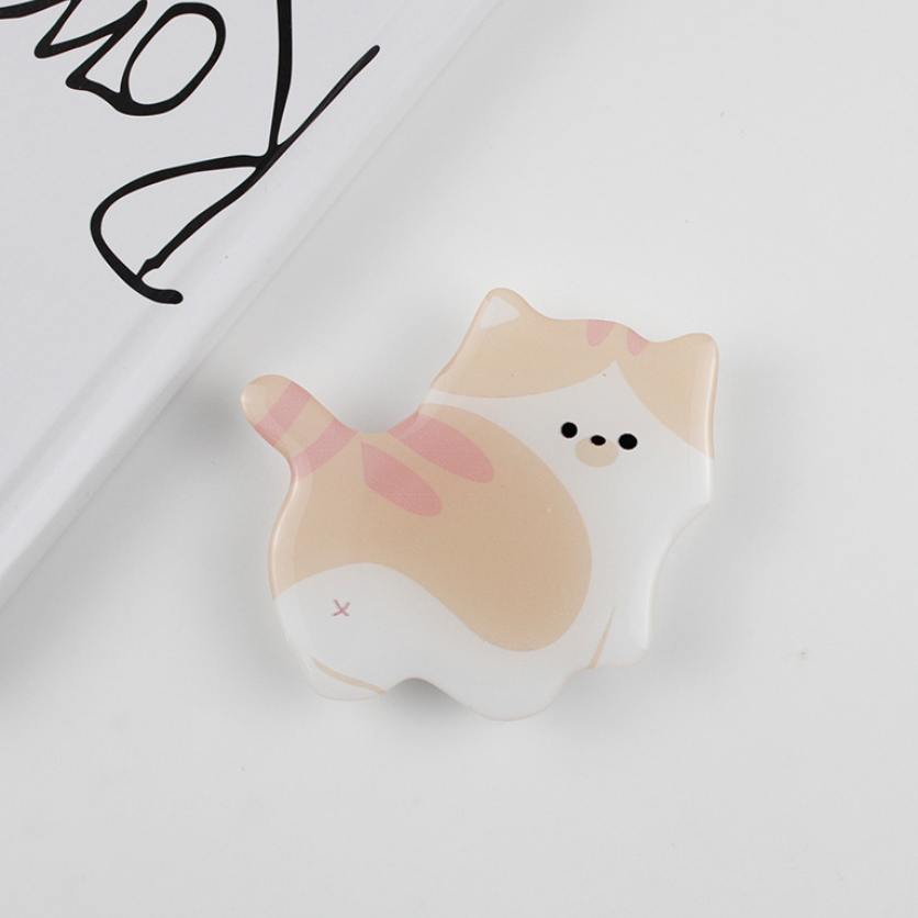 아기 고양이 그립 톡 치즈 냥이 캐릭터 키티 그림톡 스티커 맥세이프 자석 - 상세 이미지 5