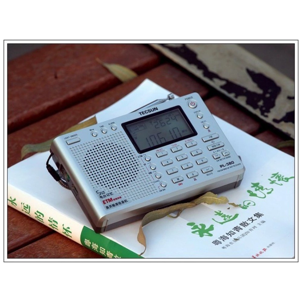TECSUN 단파 라디오 AM FM 고감도수신기 최신 DSP처리기능 일본 PL-380 - 상세 이미지 4
