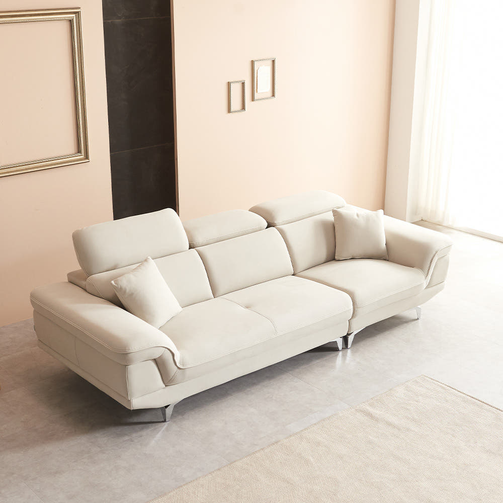 서광퍼니처 에이든 아쿠아텍스 패브릭 이지클린 4인소파