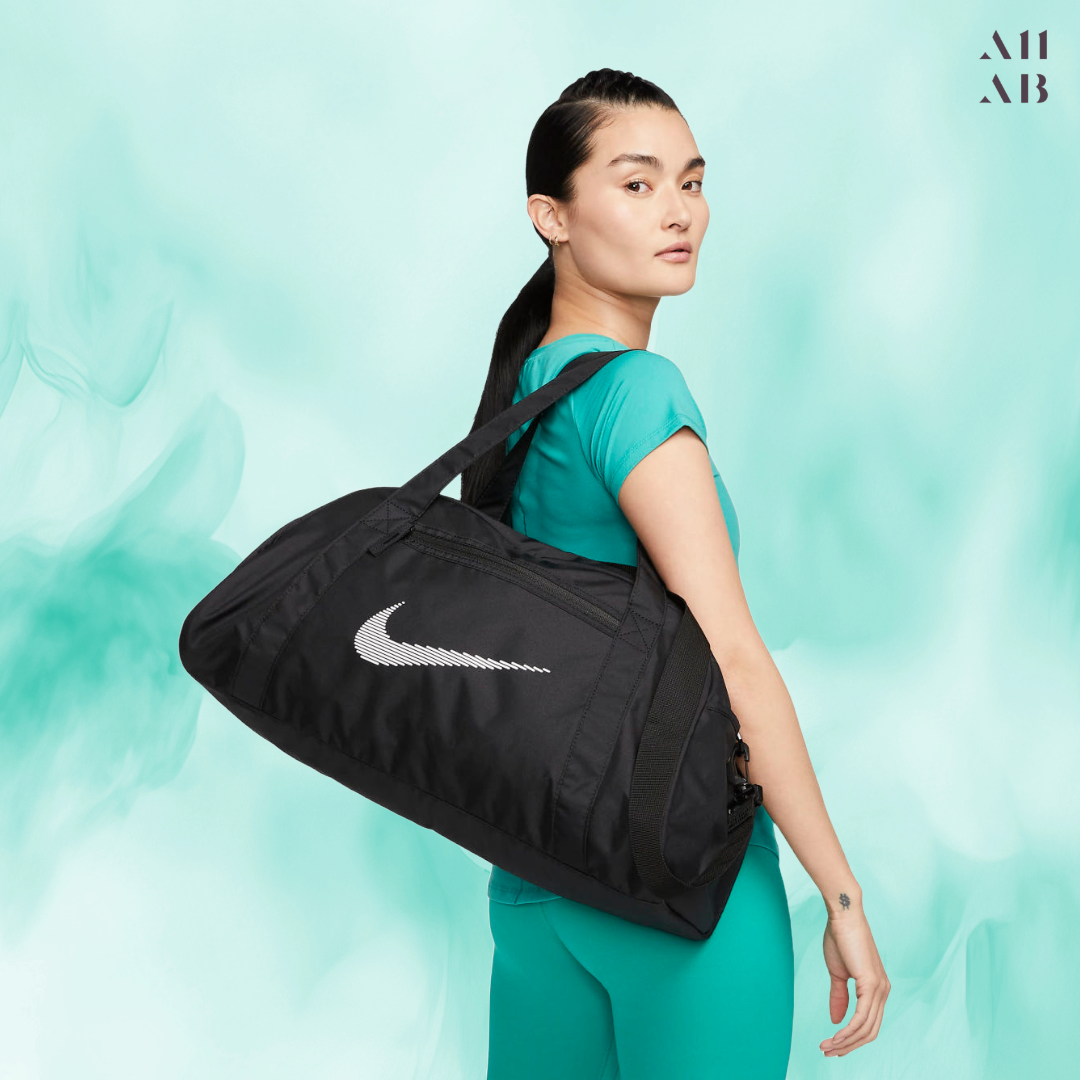 [국내매장판] 나이키 짐 클럽 더플백 헬스 운동 여행용 트레이닝 망치 가방 24L, 블랙