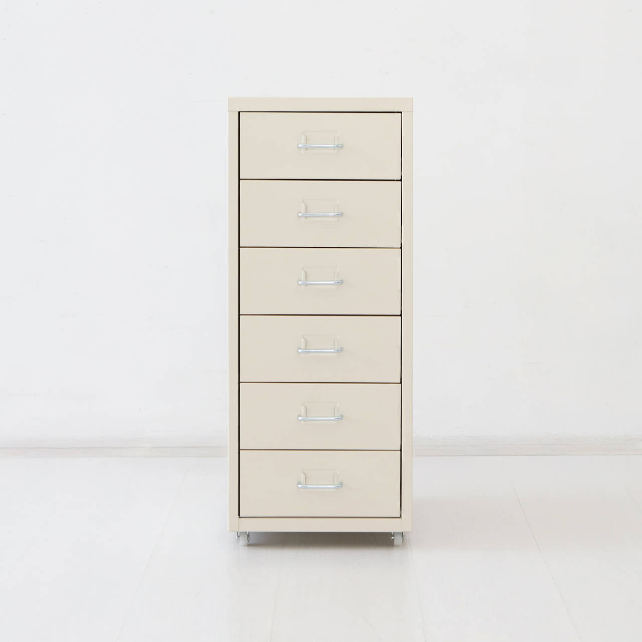 피하 서랍장 280x410x685mm, 6단, 크림 4715.5289 - 메인 이미지