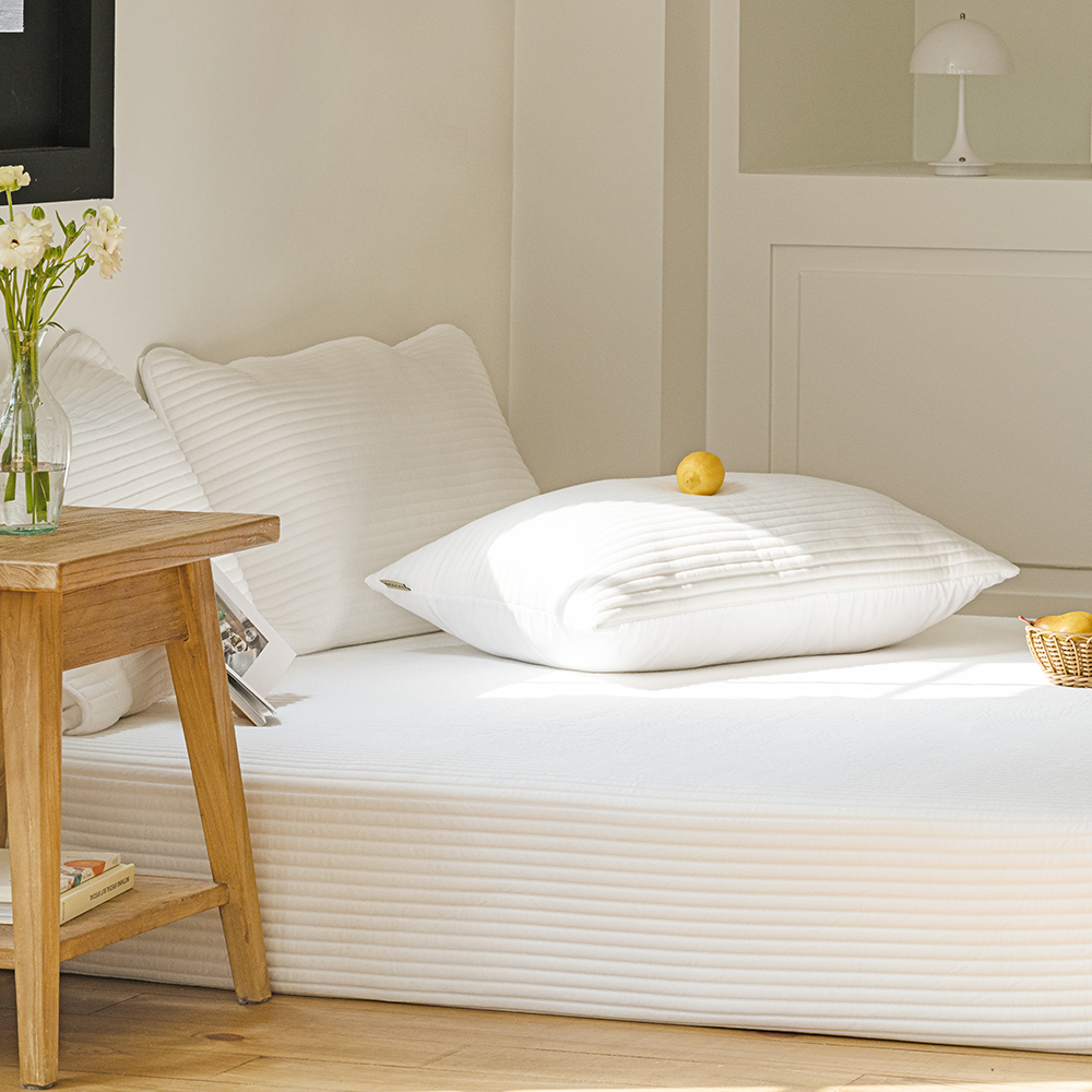 스노우쿨 3중직 아이스 냉감 누빔 밴딩 일체형 올인원 여름 매트리스커버 듀라아이스, SS (높이30cm)