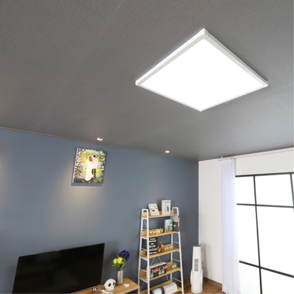 LED 엣지 더스타일 평판 조명 640×640mm 50W 주광색 전등 비츠온 - 상세 이미지 4