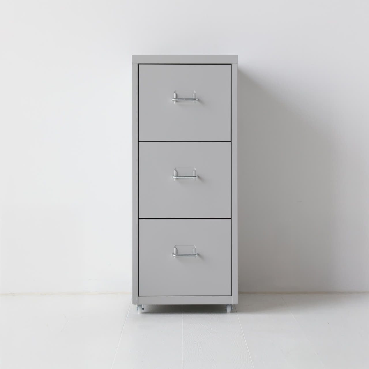 피하 서랍장 280x410x685mm, 3단, 라이트그레이 5686.1024 - 상품 이미지