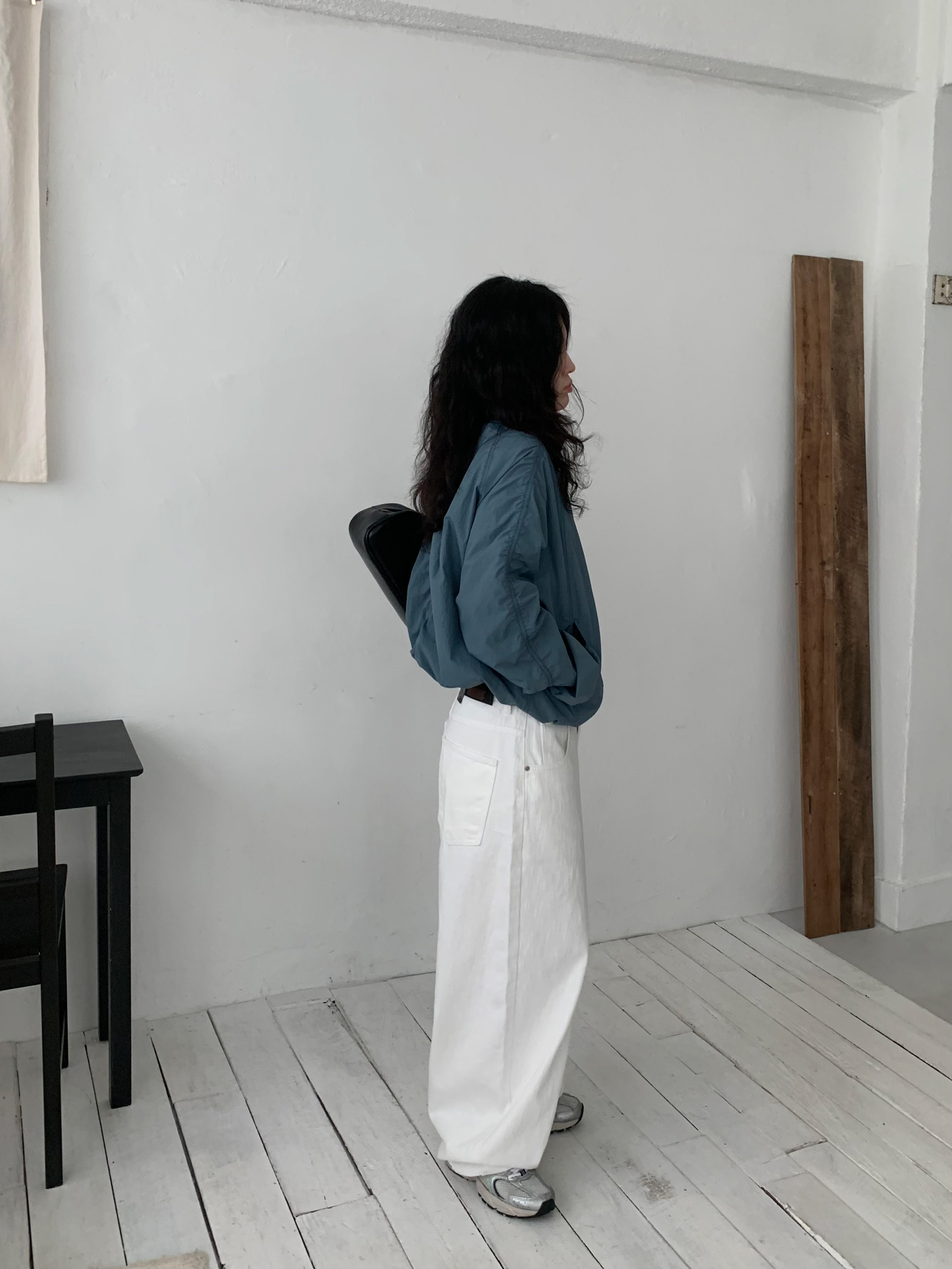 [UNISEX] 셔링 스티치 윈드브레이커 상세 이미지 18